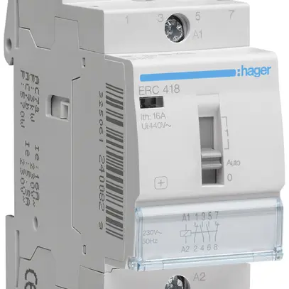 Contacteur AMD Hager 230VAC 2 fermeur 2 ouvreur 16A 2UM 