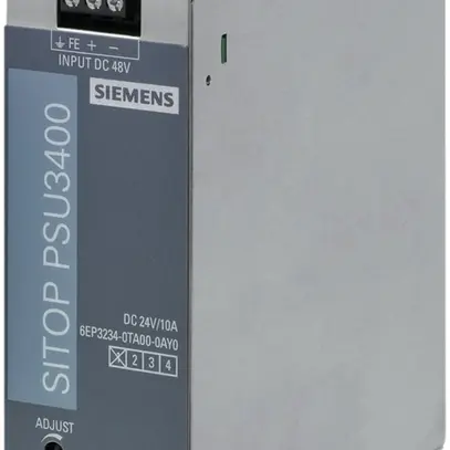 Alimentation Siemens SITOP, IN: 48VDC, OUT: 24VDC/10A 