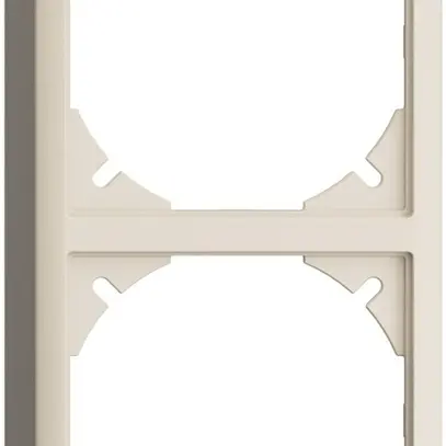 Capot EDIZIOdue 39mm I-I crema pour combinaison vertical/horizontal 