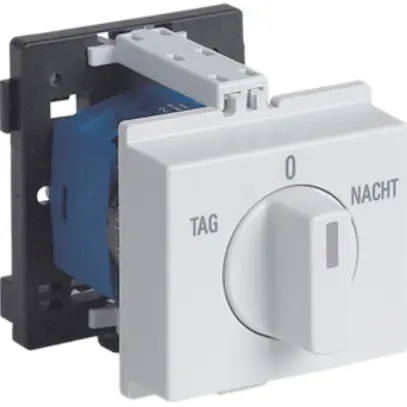Inter.rotativo AMD K&N, 20A/690V 2/1L, manopola grc, "TAG-0-NACHT" 