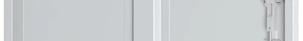 Porte Schneider Electric Prisma XS 550×1250mm p.profondeur 210mm avec fermeture 