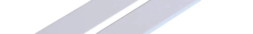 Placca di copertura Lumatec A12 100.22/1, 322×83mm, bianco 