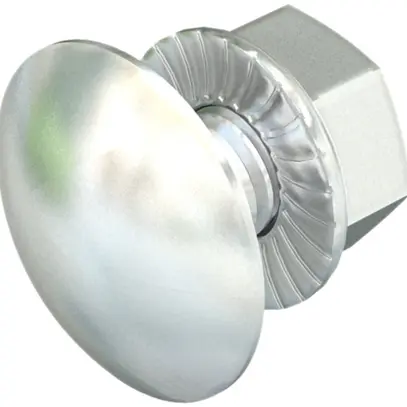 Vite di fissaggio Bettermann M6×12mm testa tonda piatta inossidabile 