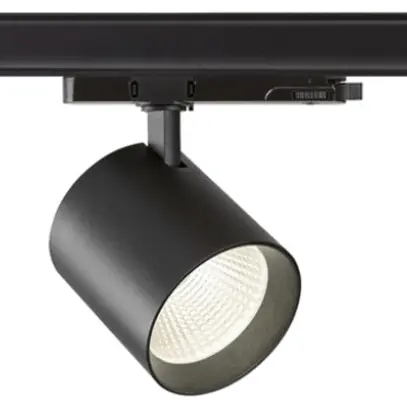 Spot LED SLV TS V 18W 2350lm 940 50° AD3PH Ø100×105mm nero 