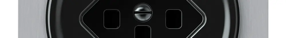 Presa INC origin 1×tipo 23 lum.verde 16A 230V 77×77mm nero 