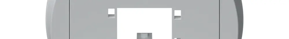 Kit frontal origin oblique 1×module multimédia blanc 