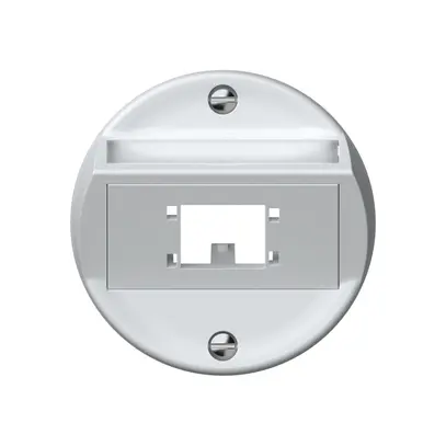 Kit frontal origin oblique 1×module multimédia blanc 