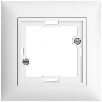 Kit frontal EDIZIOdue blanc 88×88mm pour lampe témoin plate 