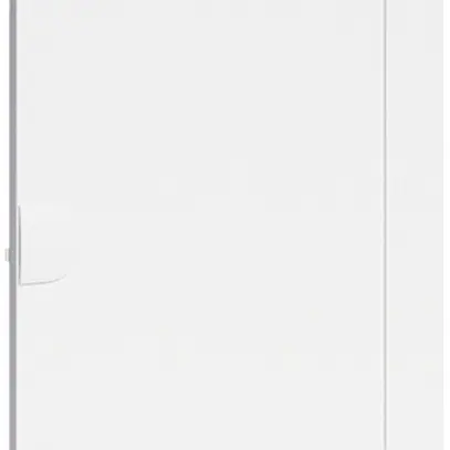 Porte Hager Volta 5-rangées, transparente, avec panneau de porte 