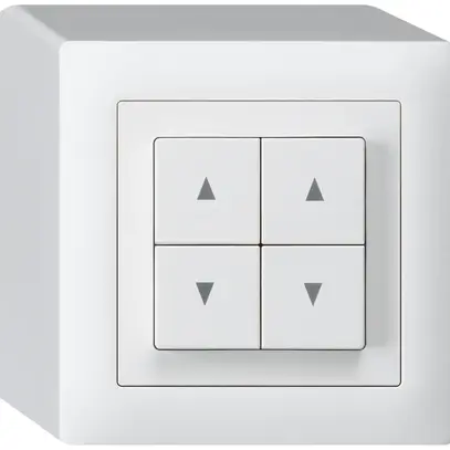 Pulsante per tappar.AP kallysto bianco con 4 tasti 