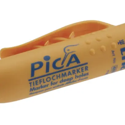 Marqueur pour trous profonds Pica bleu avec encre 1mm 