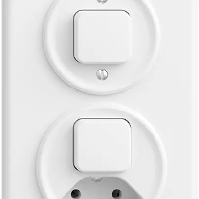 Combinaison ENC STANDARDdue sch.3/1L + sch.3/1L+T13 blanc 