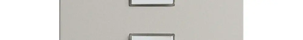 Kit de recouvr. EDIZIOdue elegance pour poussoir double stone 