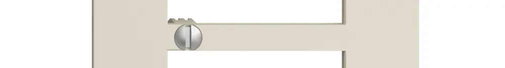 Placca frontale 4×RJ45 EDIZIOdue crema, R&M swissline 