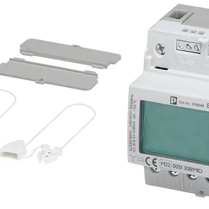 Contatore di energia trifase PX EEM-EM357 500V/80A uscita S0 e RS-485 