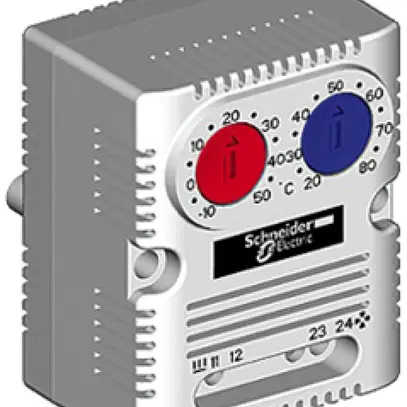 Termostato Schneider Electric NSYCCOTHD 250V 0…60°C NC e NO 