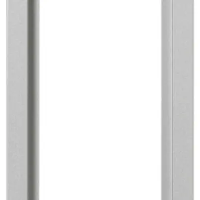 Cadre combiné Siedle, en aluminium, 431×131×15mm, argent 