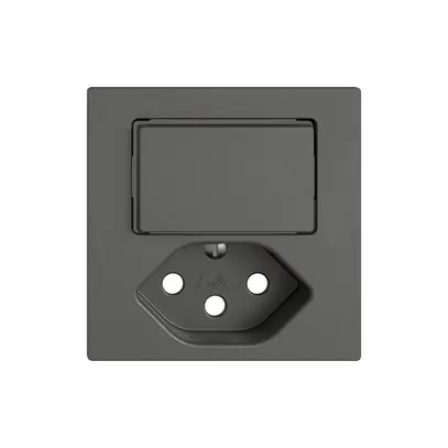 Kit di montaggio EDIZIO.liv SNAPFIX® p.combi.T13 c.1 tasto c.lente lat.grs 