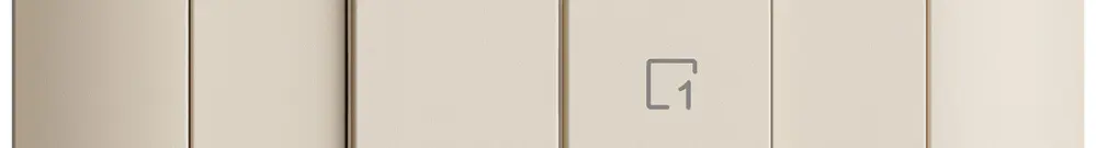 Comando per interruttore INC EDIZIOdue Wiser 1c 2t cr 
