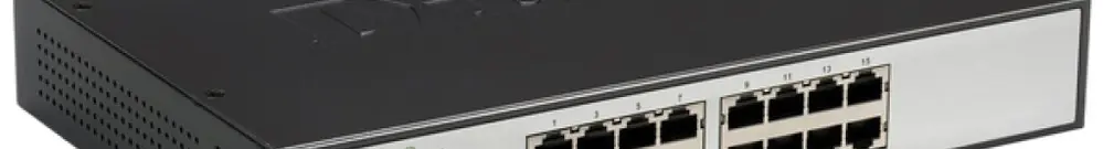 Switch D-Link DGS-1016D/E, 16-port unmanaged Gigabit 