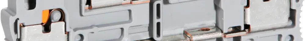 Morsetto 2 piani 0.14…4mm² grigio connessione Push-in PTTB 2.5-L/N 