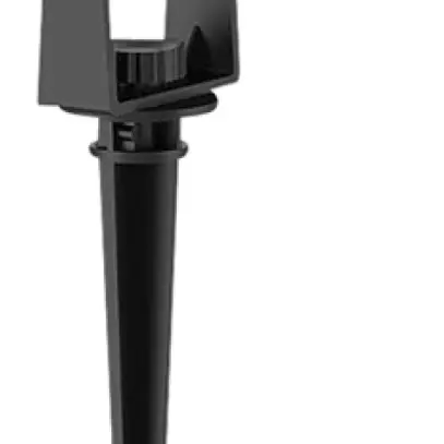 Luminaire avec piquet LED Philips Caper 1.5W 180lm 827 IP44 Ø60 noir 