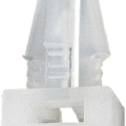 Zoccolo ad innesto 4.6mm trasparente 