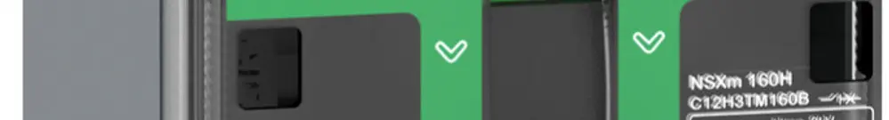 Disjoncteur de puissance ComPacT NSXm100B avec TM16D, 3P 16A 25kA 