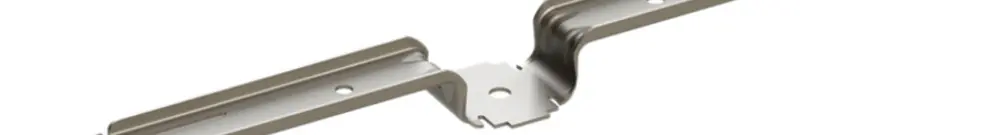 Staffa porta-cavi nVent CADDY, in acciaio, per 16 cavi, 4.8 mm foro 