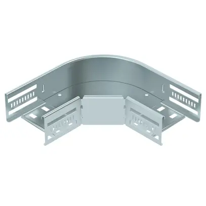 Coude BET RB 90° 60×100mm acier zingué en continu 