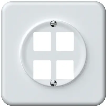 Kit de montage ENC origin droit 4×HMS 92×92mm blanc 