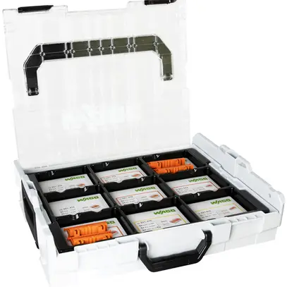 Set di morsetti di raccordo WAGO L-BOXX® 102 serie 221, 489 pezzi 
