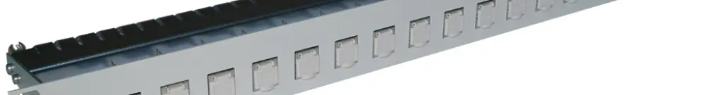 Panneau cat.6 1UH 16F.16RJ45/s blanc 
