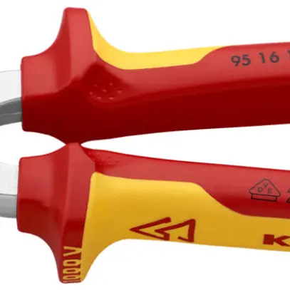 Cisaille pour câbles KNIPEX pour Ø15mm max VDE 165mm 