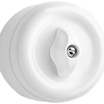 Interrupteur rotatif AP Roesch schéma 3 250V IP20 blanc 