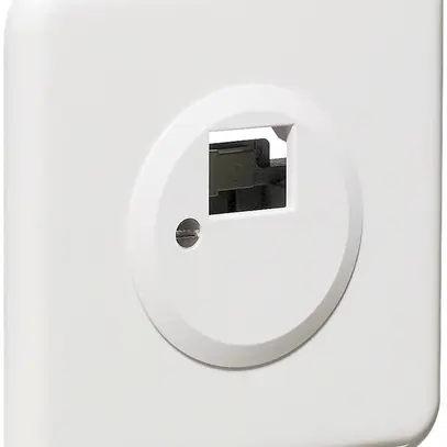 Scatola INC per 1×RJ45 Ø43mm bianco 86×86mm, R&M swissline 