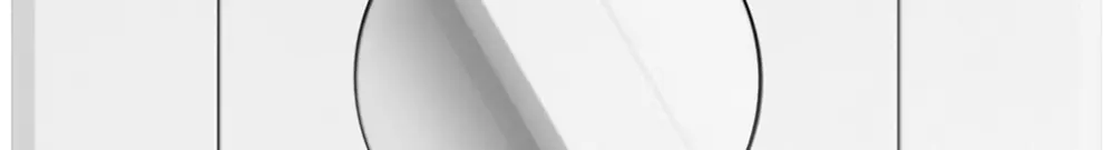 UP-Drehschalter EDIZIO.liv getr.Kont.2P 1-2 T=50mm ws 