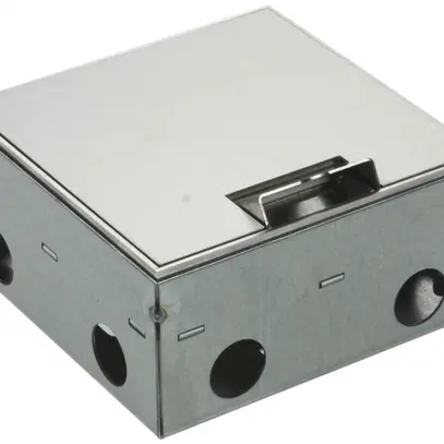 Boîte de sol Woertz WAK Cr 150×150×75mm hauteur de sol 75…100mm visible 