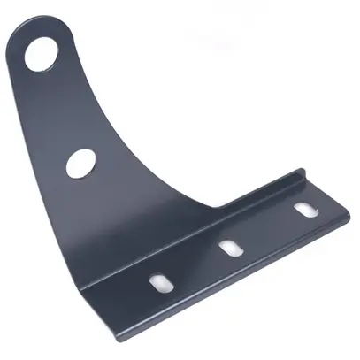 Supporto trattenere neve A12 Solar 3/4" per 2 tubi acciaio cromato Anthracite 