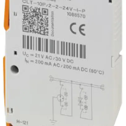 Fiche de protection surtension PX CLT-10P/2-2-24V-I-P 