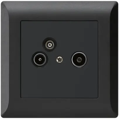 Presa antenna INC R/TV/dati kallysto.line 2GHz 4dB nero 