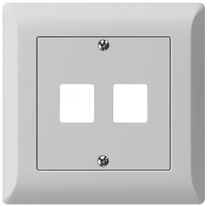 Kit frontale INC HMS kallysto.line per 2 moduli grigio chiaro 
