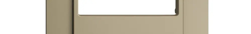 Kit frontal EDIZIOdue F pour détecteur de mouvement pirios 180 R eco plus, sand 