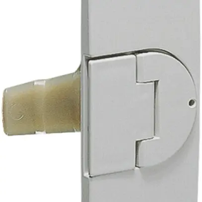 Verrou de porte à loquet Hager univers poignée rabattable plat armoires IP43 