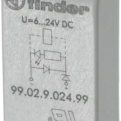 Modulo antidisturbo Finder resistenza d.dispersione 110…240VAC p.serie 95 gr 