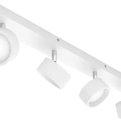 Spot LED Philips Bracia 22W 2200lm 2700K 110° 600×80.5mm bianco 4×Spot 