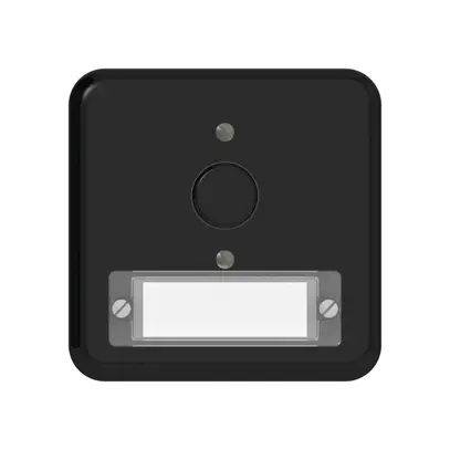 Poussoir de sonnerie ENC CLASSIC noir 