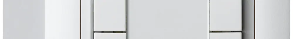 Pulsante universale AP 4×KAL con LED bianco 