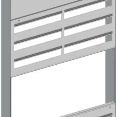 Quadro AP Hager ABT 756×1219mm 8 file grigio chiaro 
