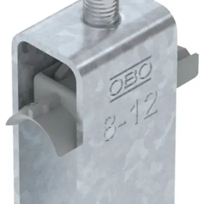 Schnellverleger BET 2056 H-Fuss Kunststoff 8…12mm 3×Kabel Stahl tfZn 